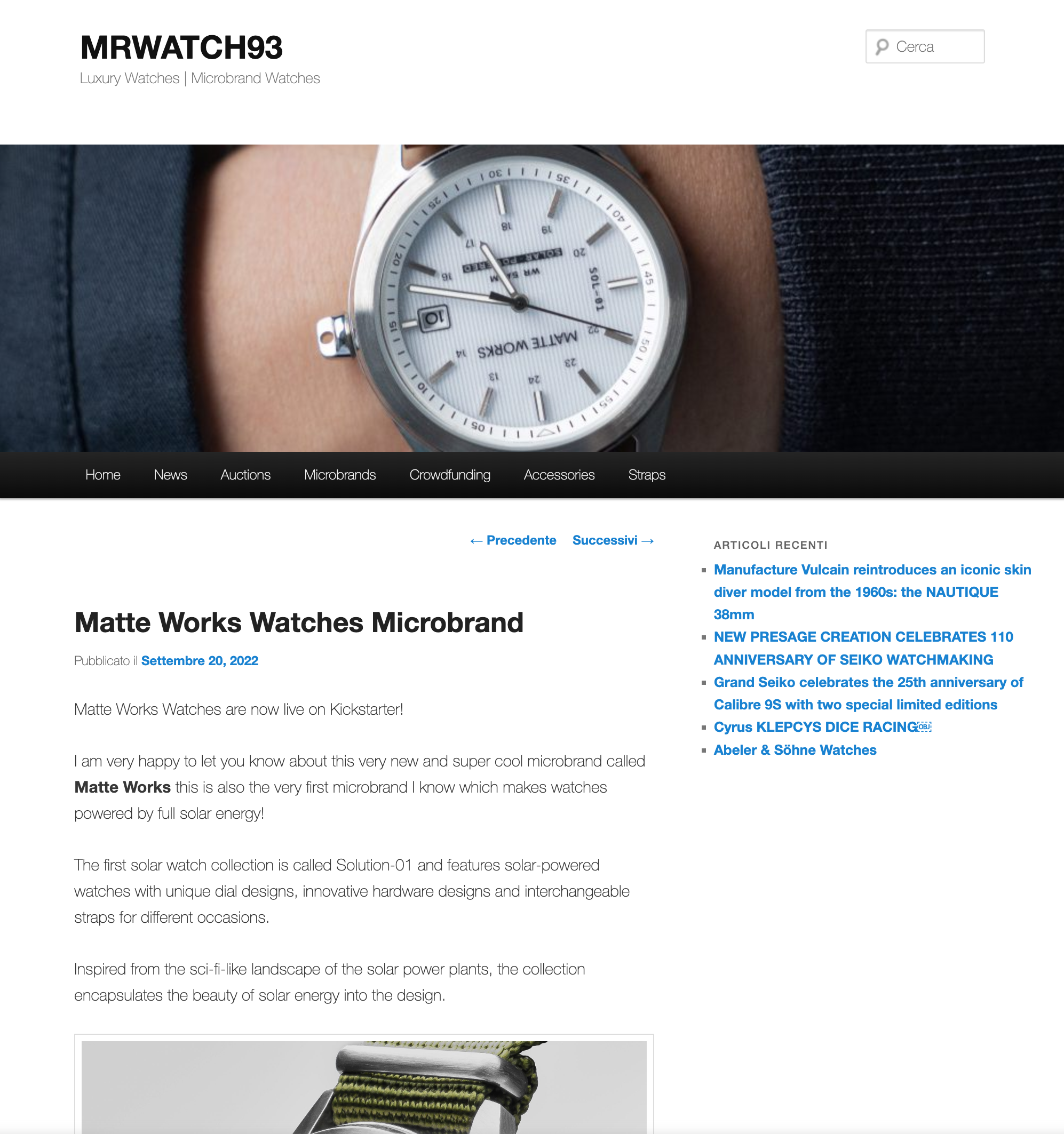 MRWATCH93 – MATTE WORKS