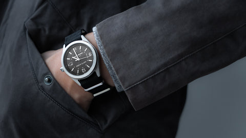 Matte Works Solution-01 Stainless Steel Active Black Strap